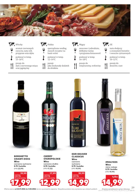 Kaufland - gazetka promocyjna Barek Kauflandu  do środy 04.02 - strona 29