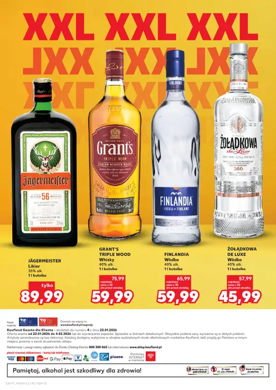 Kaufland - gazetka promocyjna Barek Kauflandu  do środy 04.02 - strona 36