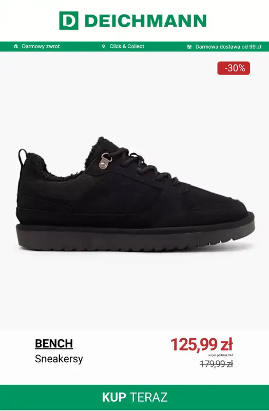 Deichmann - gazetka promocyjna Best Price - buty męskie od wtorku 20.01  - strona 10