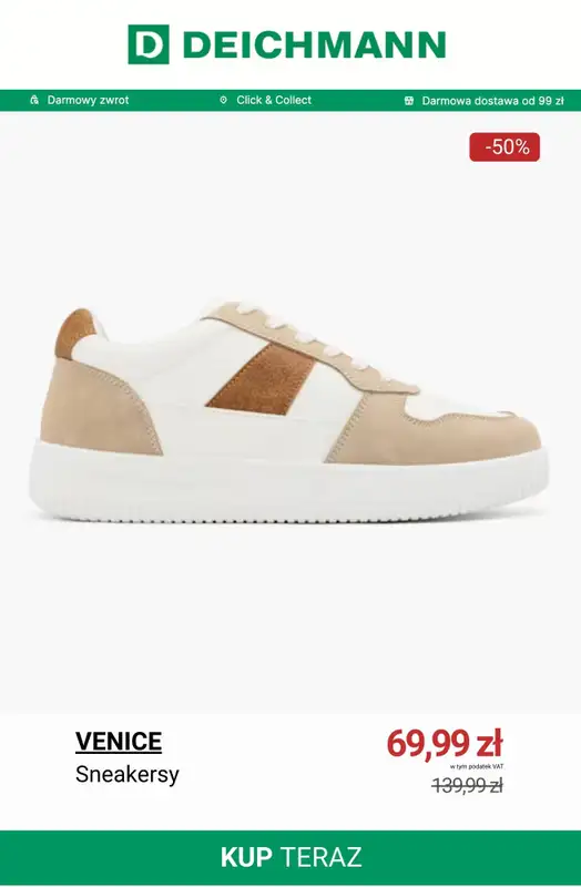 Deichmann - gazetka promocyjna Best Price - buty męskie od wtorku 20.01  - strona 11