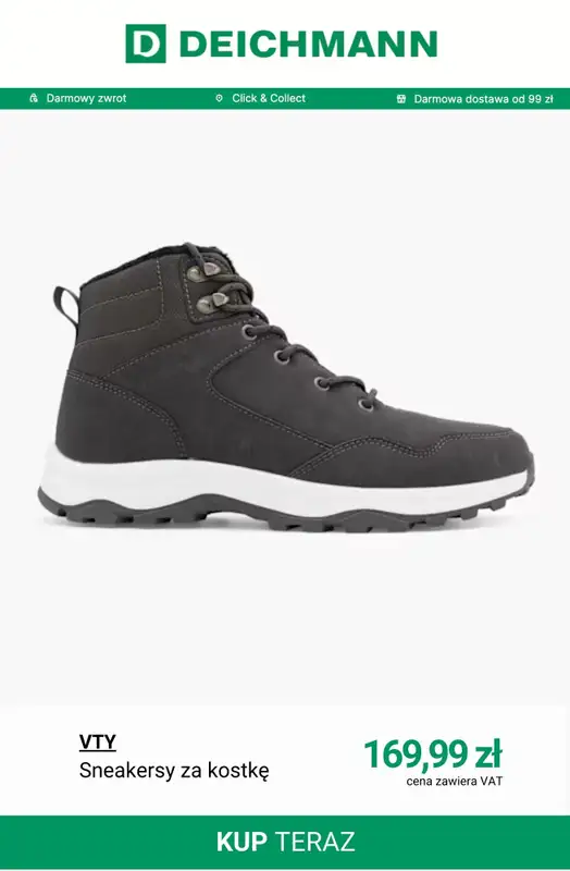 Deichmann - gazetka promocyjna Best Price - buty męskie od wtorku 20.01  - strona 5