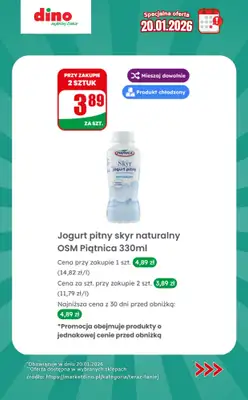 Dino - gazetka promocyjna Specjalna oferta na 20.01.2026 - promocje spoza gazetki od wtorku 20.01 do wtorku 20.01 - strona 5