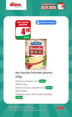 Dino - gazetka promocyjna Specjalna oferta na 20.01.2026 - promocje spoza gazetki od wtorku 20.01 do wtorku 20.01 - strona 7
