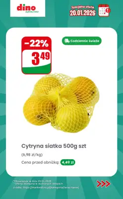 Dino - gazetka promocyjna Specjalna oferta na 20.01.2026 - promocje spoza gazetki od wtorku 20.01 do wtorku 20.01 - strona 4