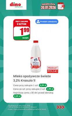 Dino - gazetka promocyjna Specjalna oferta na 20.01.2026 - promocje spoza gazetki od wtorku 20.01 do wtorku 20.01 - strona 3