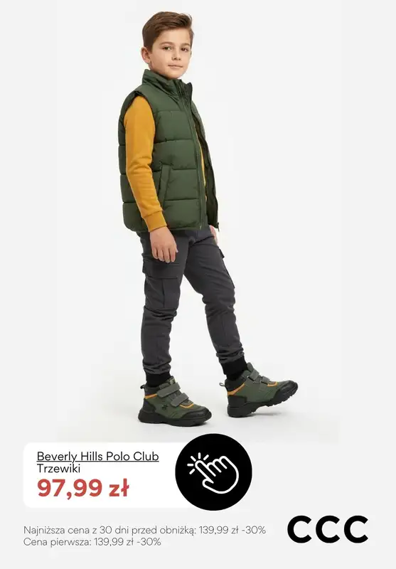 CCC - gazetka promocyjna EXTRA -20% na zimowe buty i akcesoria KOLEKCJA DZIECIĘCA od wtorku 20.01 do niedzieli 01.02 - strona 9
