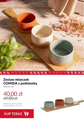 Homla - gazetka promocyjna Naczynia do serwowania od wtorku 20.01  - strona 3