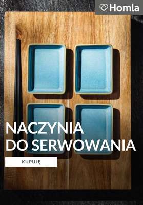Homla - gazetka promocyjna Naczynia do serwowania od wtorku 20.01 