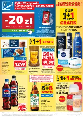 Kaufland - gazetka promocyjna Oferta Kaufland  do środy 28.01 - strona 15