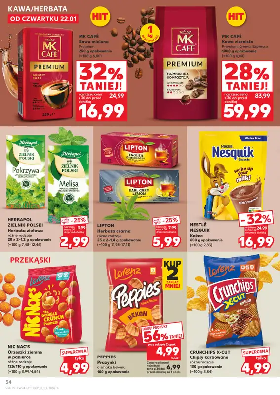 Kaufland - gazetka promocyjna Oferta Kaufland  do środy 28.01 - strona 34