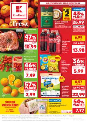 Kaufland - gazetka promocyjna Oferta Kaufland  do środy 28.01