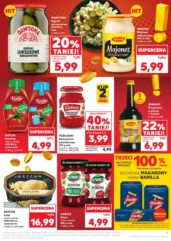 Kaufland - gazetka promocyjna Oferta Kaufland  do środy 28.01 - strona 7