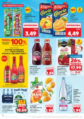 Kaufland - gazetka promocyjna Oferta Kaufland  do środy 28.01 - strona 40