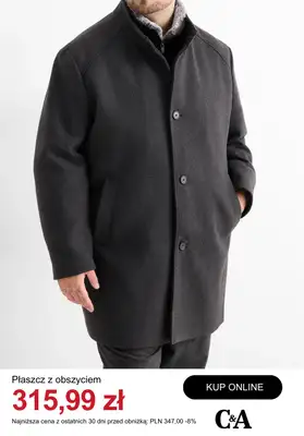C&A - gazetka promocyjna Do -50% na odzież męską od wtorku 20.01  - strona 8