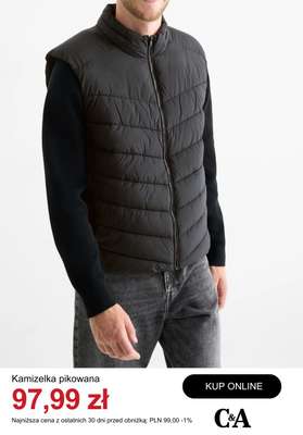 C&A - gazetka promocyjna Do -50% na odzież męską od wtorku 20.01  - strona 5