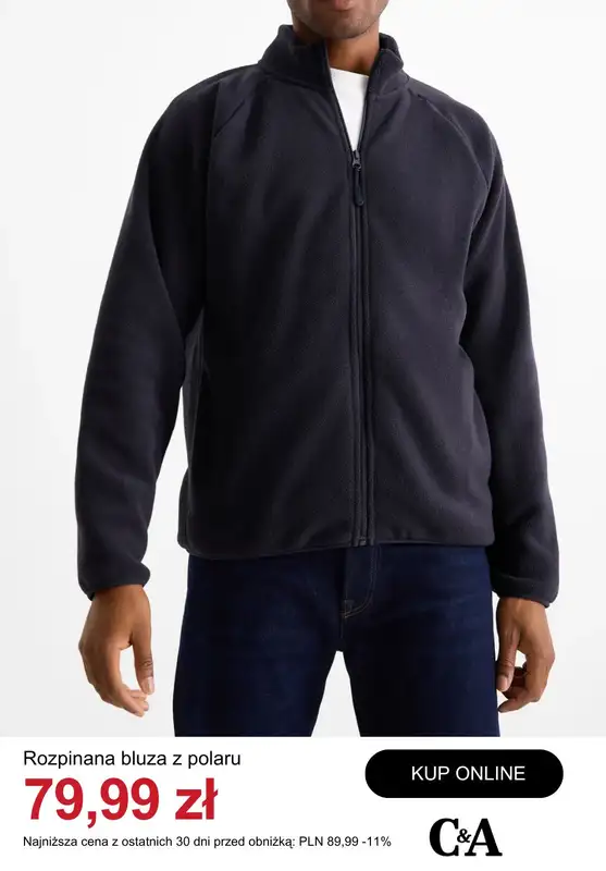 C&A - gazetka promocyjna Do -50% na odzież męską od wtorku 20.01  - strona 6