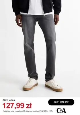 C&A - gazetka promocyjna Do -50% na odzież męską od wtorku 20.01  - strona 12