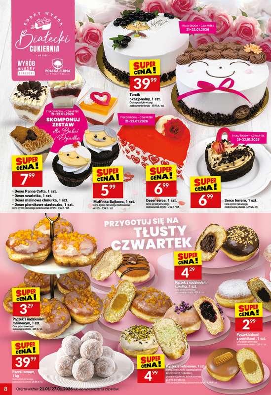 Twój Market - gazetka promocyjna Gazetka od środy 21.01 do wtorku 27.01 - strona 8
