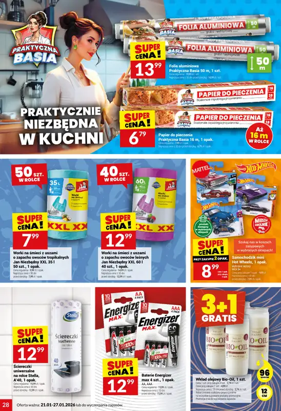 Twój Market - gazetka promocyjna Gazetka od środy 21.01 do wtorku 27.01 - strona 28