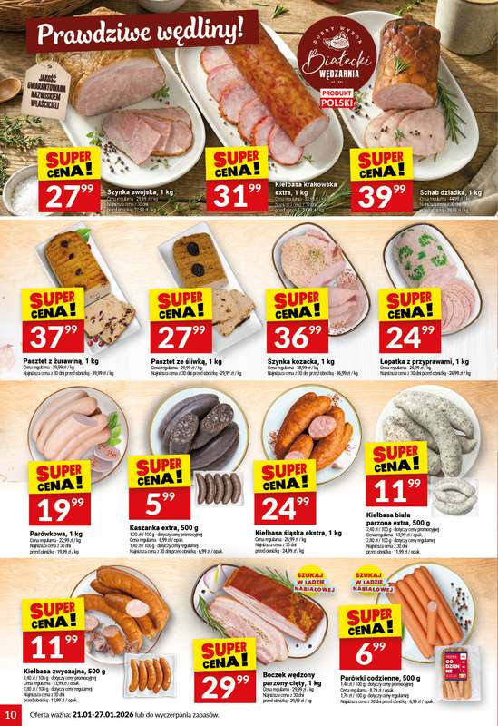 Twój Market - gazetka promocyjna Gazetka od środy 21.01 do wtorku 27.01 - strona 10