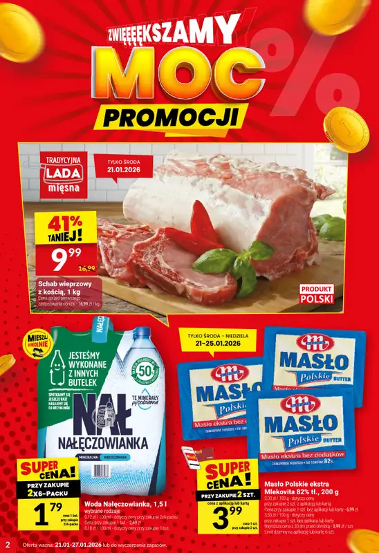 Twój Market - gazetka promocyjna Gazetka od środy 21.01 do wtorku 27.01 - strona 2