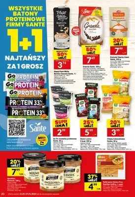 Twój Market - gazetka promocyjna Gazetka od środy 21.01 do wtorku 27.01 - strona 20