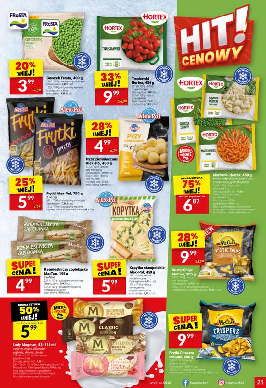 Twój Market - gazetka promocyjna Gazetka od środy 21.01 do wtorku 27.01 - strona 21