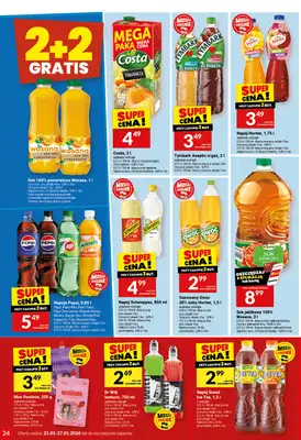 Twój Market - gazetka promocyjna Gazetka od środy 21.01 do wtorku 27.01 - strona 24