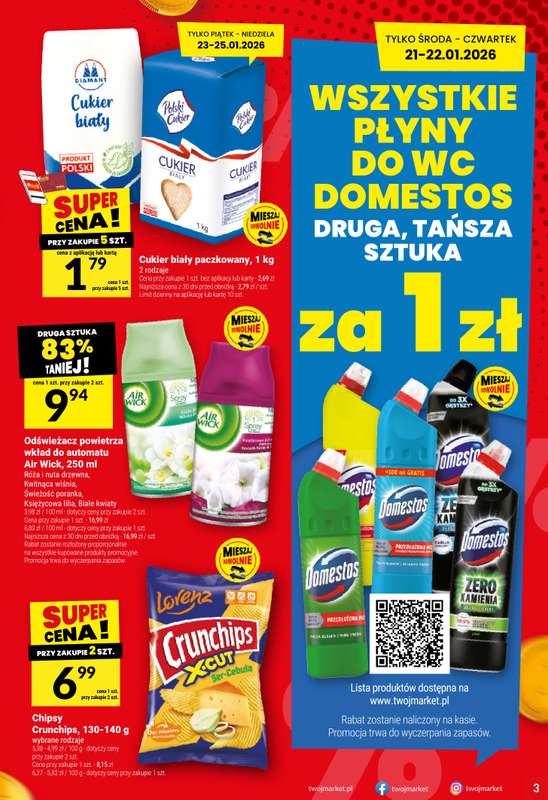 Twój Market - gazetka promocyjna Gazetka od środy 21.01 do wtorku 27.01 - strona 3
