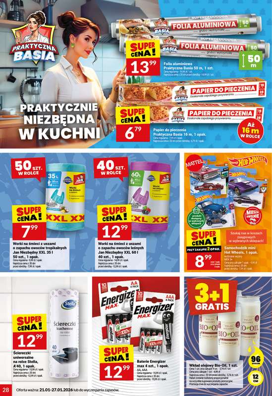Twój Market - gazetka promocyjna Gazetka od środy 21.01 do wtorku 27.01 - strona 28