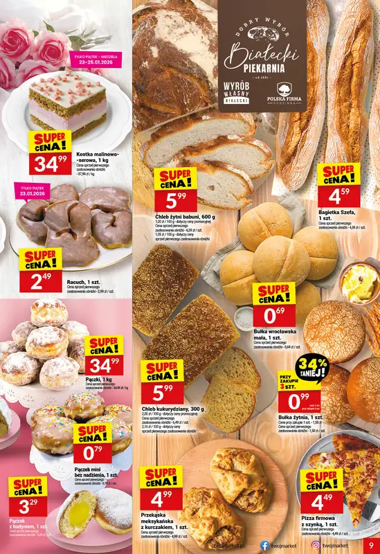 Twój Market - gazetka promocyjna Gazetka od środy 21.01 do wtorku 27.01 - strona 9