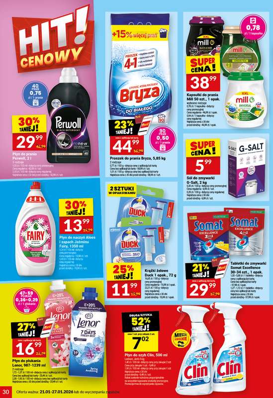 Twój Market - gazetka promocyjna Gazetka od środy 21.01 do wtorku 27.01 - strona 30