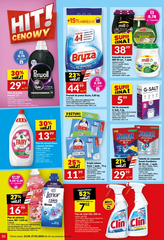 Twój Market - gazetka promocyjna Gazetka od środy 21.01 do wtorku 27.01 - strona 30