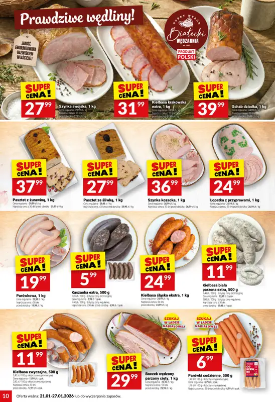 Twój Market - gazetka promocyjna Gazetka od środy 21.01 do wtorku 27.01 - strona 10