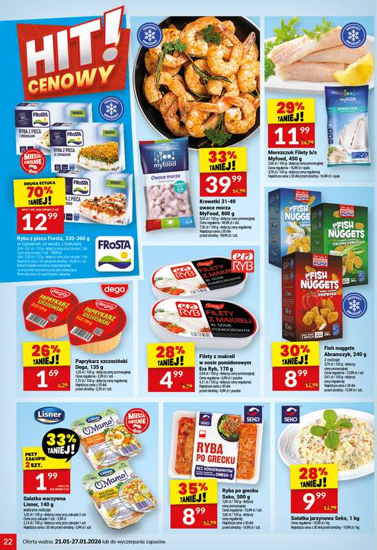 Twój Market - gazetka promocyjna Gazetka od środy 21.01 do wtorku 27.01 - strona 22