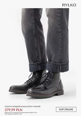 Ryłko - gazetka promocyjna Trzewiki męskie - PROMOCJE od wtorku 20.01  - strona 8