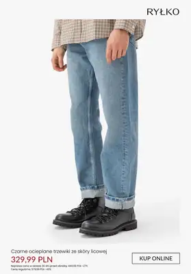 Ryłko - gazetka promocyjna Trzewiki męskie - PROMOCJE od wtorku 20.01  - strona 7