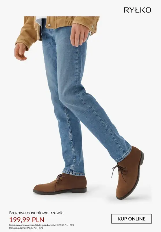 Ryłko - gazetka promocyjna Trzewiki męskie - PROMOCJE od wtorku 20.01  - strona 10