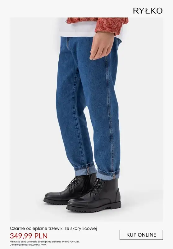 Ryłko - gazetka promocyjna Trzewiki męskie - PROMOCJE od wtorku 20.01  - strona 2