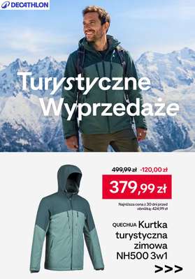 Decathlon - gazetka promocyjna Turystyczne wyprzedaże od wtorku 20.01 