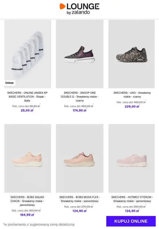 Lounge by Zalando - gazetka promocyjna Specjalne okazje: Skechers od wtorku 20.01 do piątku 23.01 - strona 10