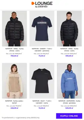 Lounge by Zalando - gazetka promocyjna Do -78% Napapijri od wtorku 20.01 do piątku 23.01 - strona 3