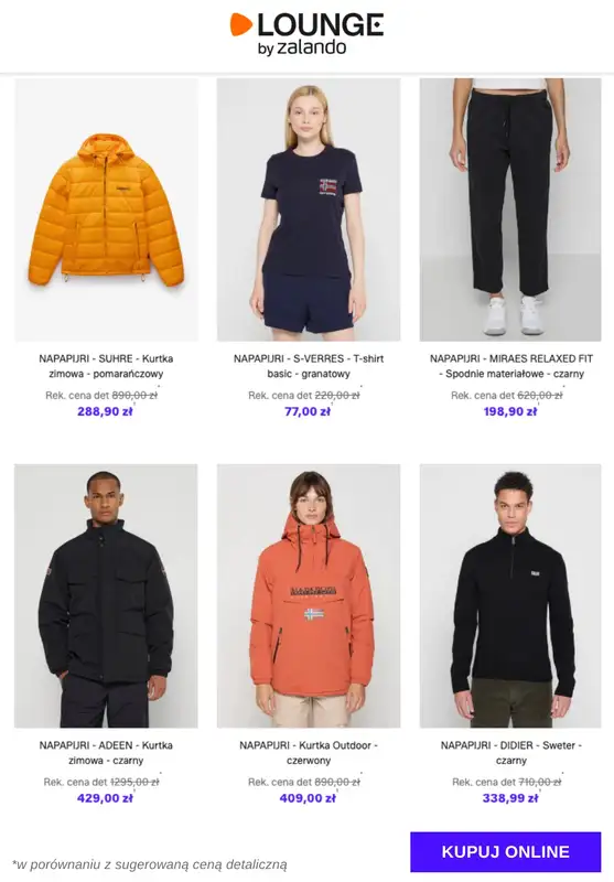 Lounge by Zalando - gazetka promocyjna Do -78% Napapijri od wtorku 20.01 do piątku 23.01 - strona 7