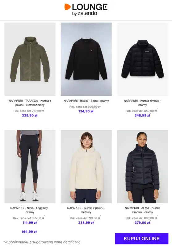 Lounge by Zalando - gazetka promocyjna Do -78% Napapijri od wtorku 20.01 do piątku 23.01 - strona 2