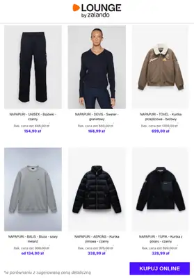 Lounge by Zalando - gazetka promocyjna Do -78% Napapijri od wtorku 20.01 do piątku 23.01 - strona 6