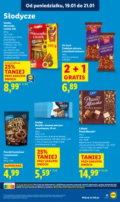 Lidl - gazetka promocyjna Oferta od poniedziałku od poniedziałku 19.01 do środy 21.01 - strona 51