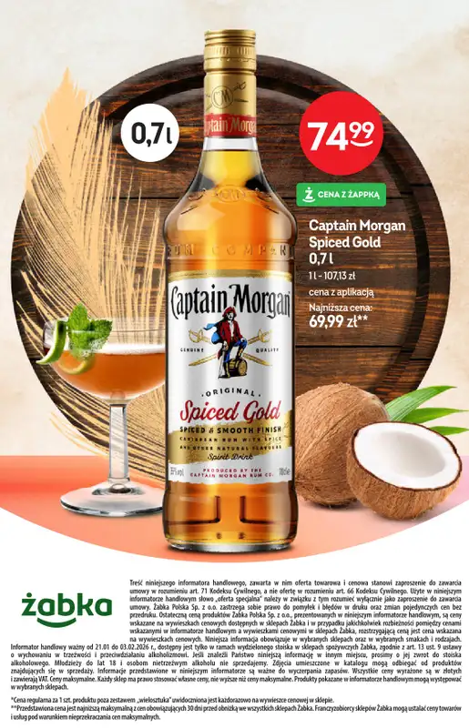 Żabka - gazetka promocyjna Katalog alkoholowy od środy 21.01 do wtorku 03.02 - strona 14