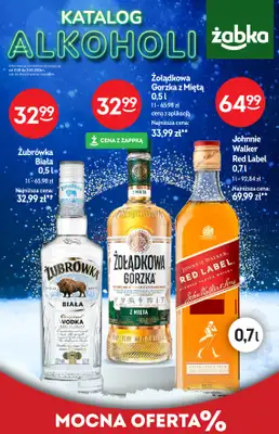 Żabka - gazetka promocyjna Katalog alkoholowy od środy 21.01 do wtorku 03.02