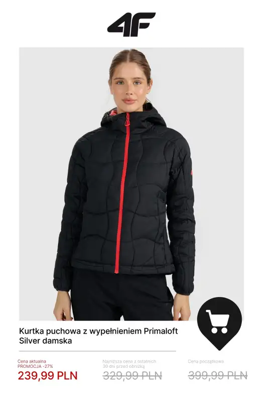 4F - gazetka promocyjna Zimowy trekking do -50% od wtorku 20.01  - strona 2