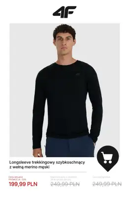 4F - gazetka promocyjna Zimowy trekking do -50% od wtorku 20.01  - strona 15